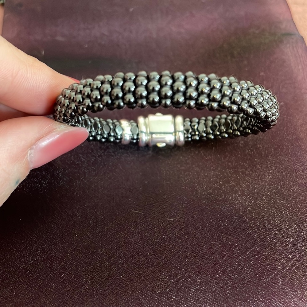 LAGOS 9mm Black Caviar Bracelet